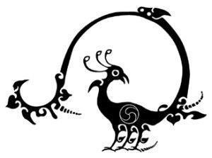玄鸟其实古代华夏更多的是以各种各样的鸟类来作为图腾,龙大概是在
